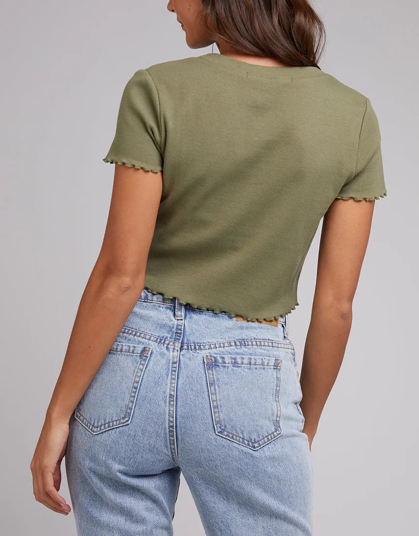 Annie Top Khaki