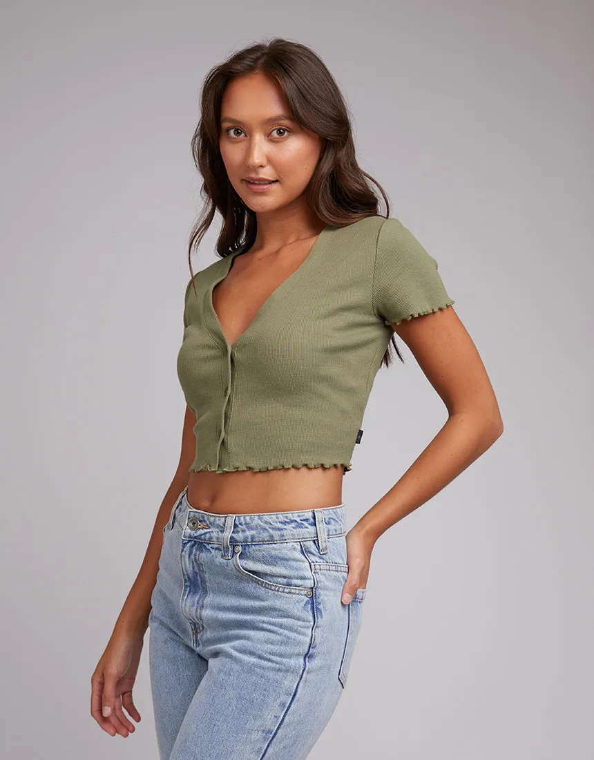 Annie Top Khaki