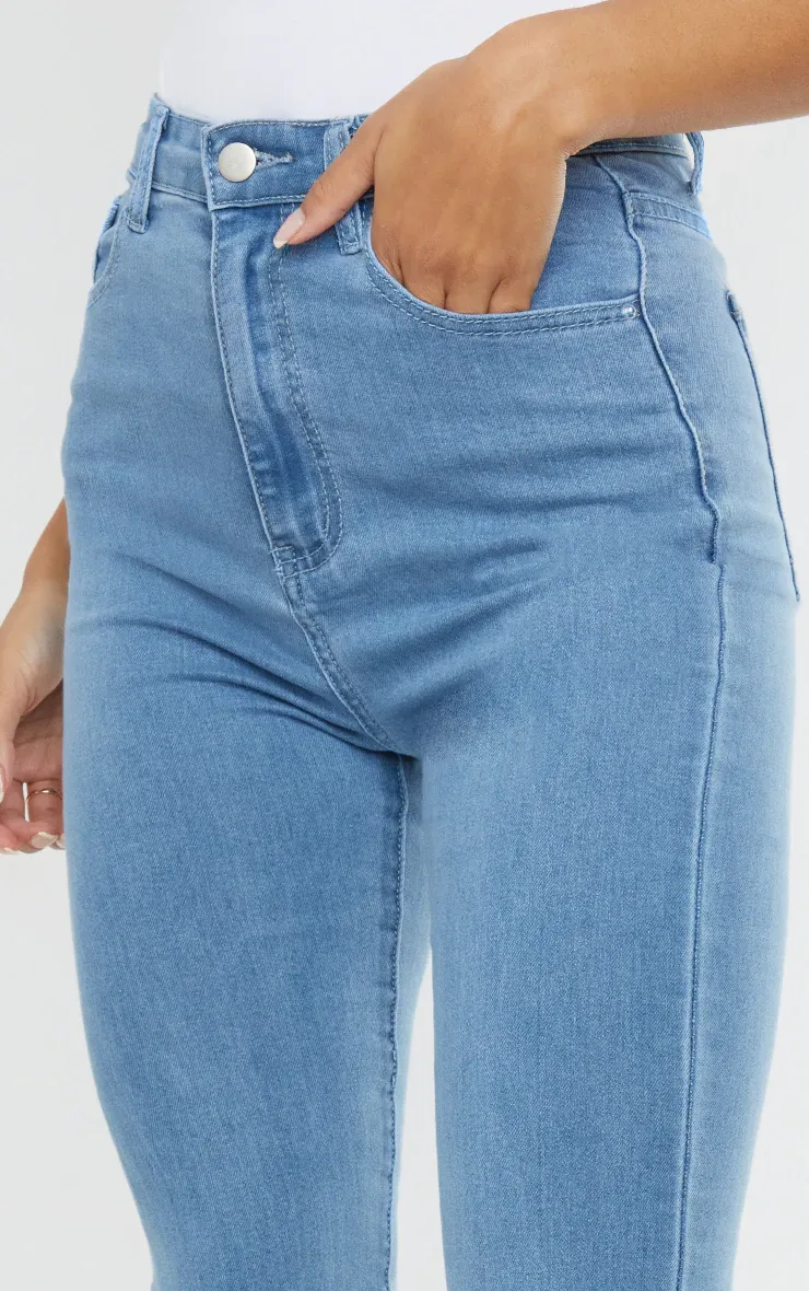 Baby Blue Bootcut Flare Jeans