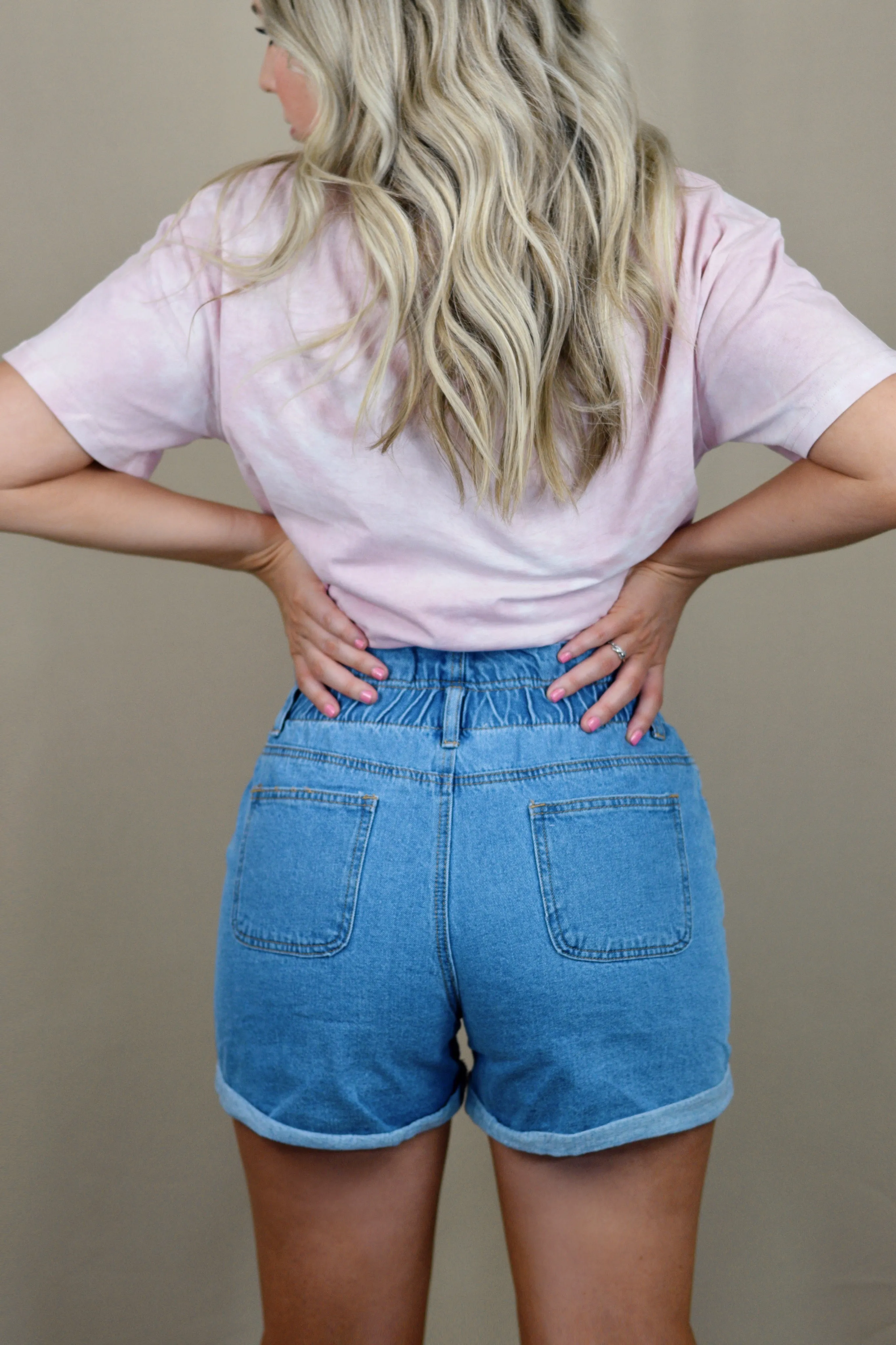 Daisy Denim Shorts