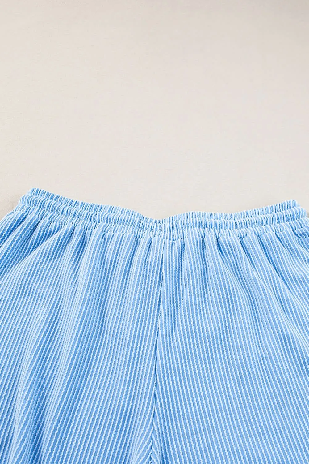Light blue plus size lounge set