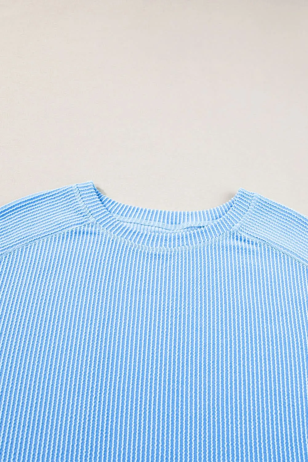 Light blue plus size lounge set