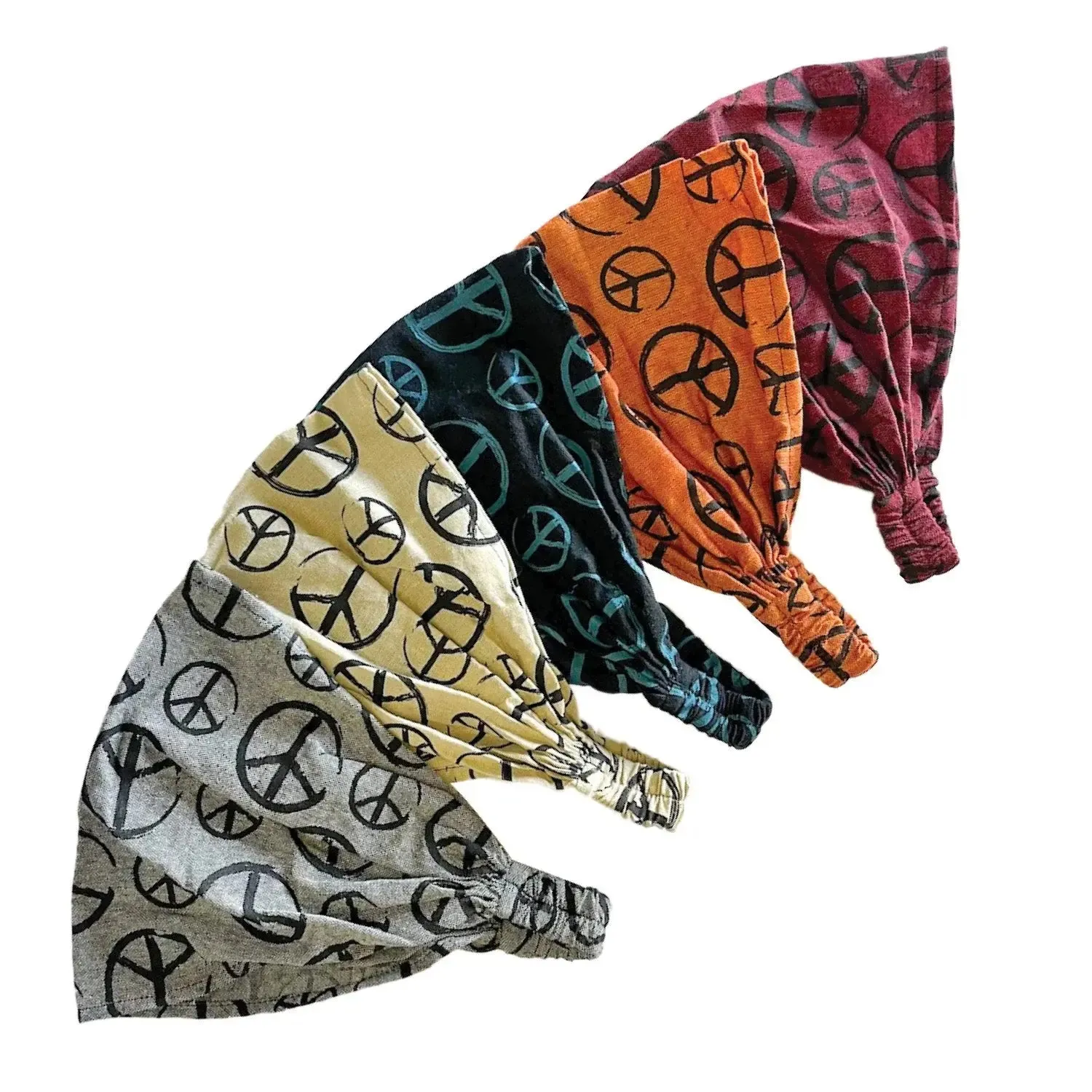 Peace Print Headband