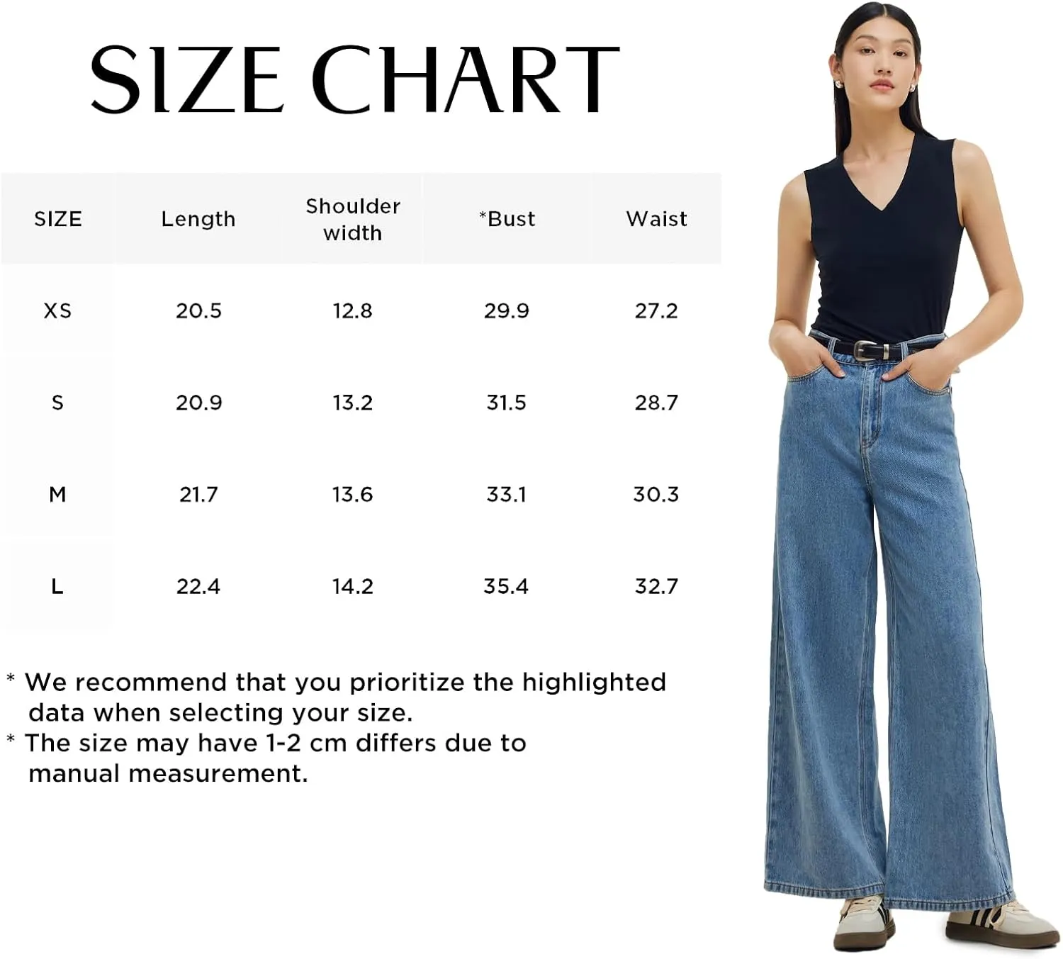 Two-Pack Modal V-Neck Women Tank Top